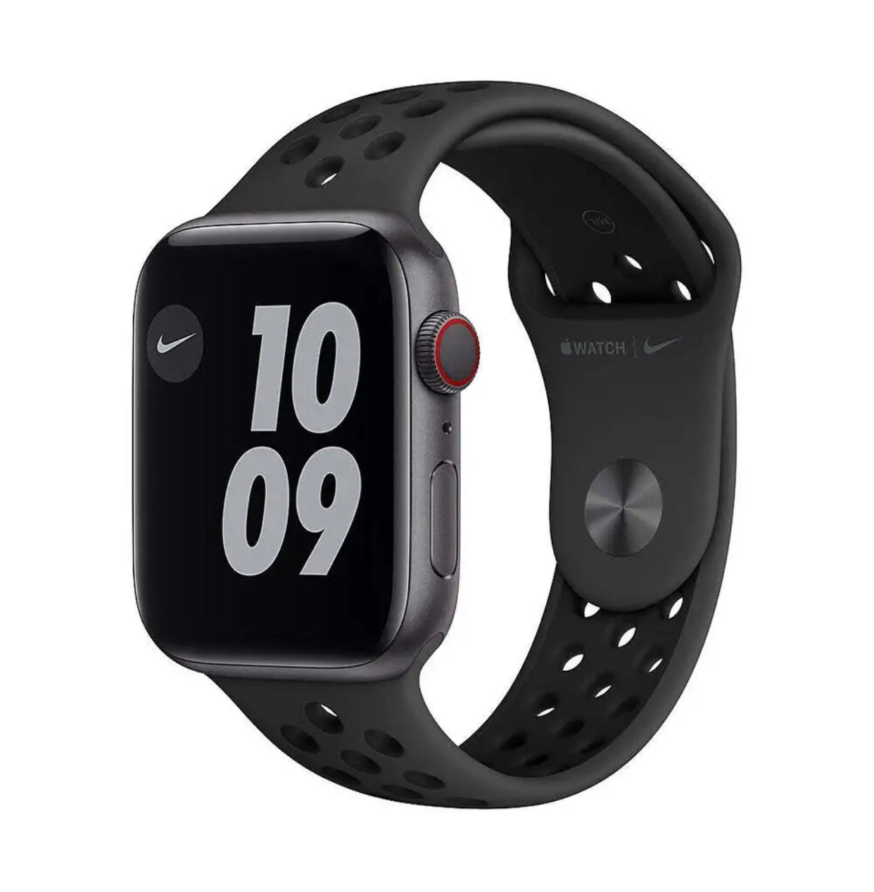 (New Open Box) Apple Watch Special Nike Series 6 GPS, 40mm or 44mm Space Gray Aluminum Case with Anthracite/Black Nike Sport Band (Model A2291) - Super Savings Technologies Co.,LTD (New Open Box) Apple Watch Special Nike Series 6 GPS, 40mm or 44mm Space Gray Aluminum Case with Anthracite/Black Nike Sport Band (Model A2291) - Super Savings Technologies Co.,LTD